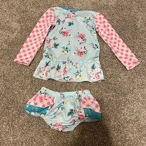 Boutique, 2 piece, little girl swimsuit. Size 3T